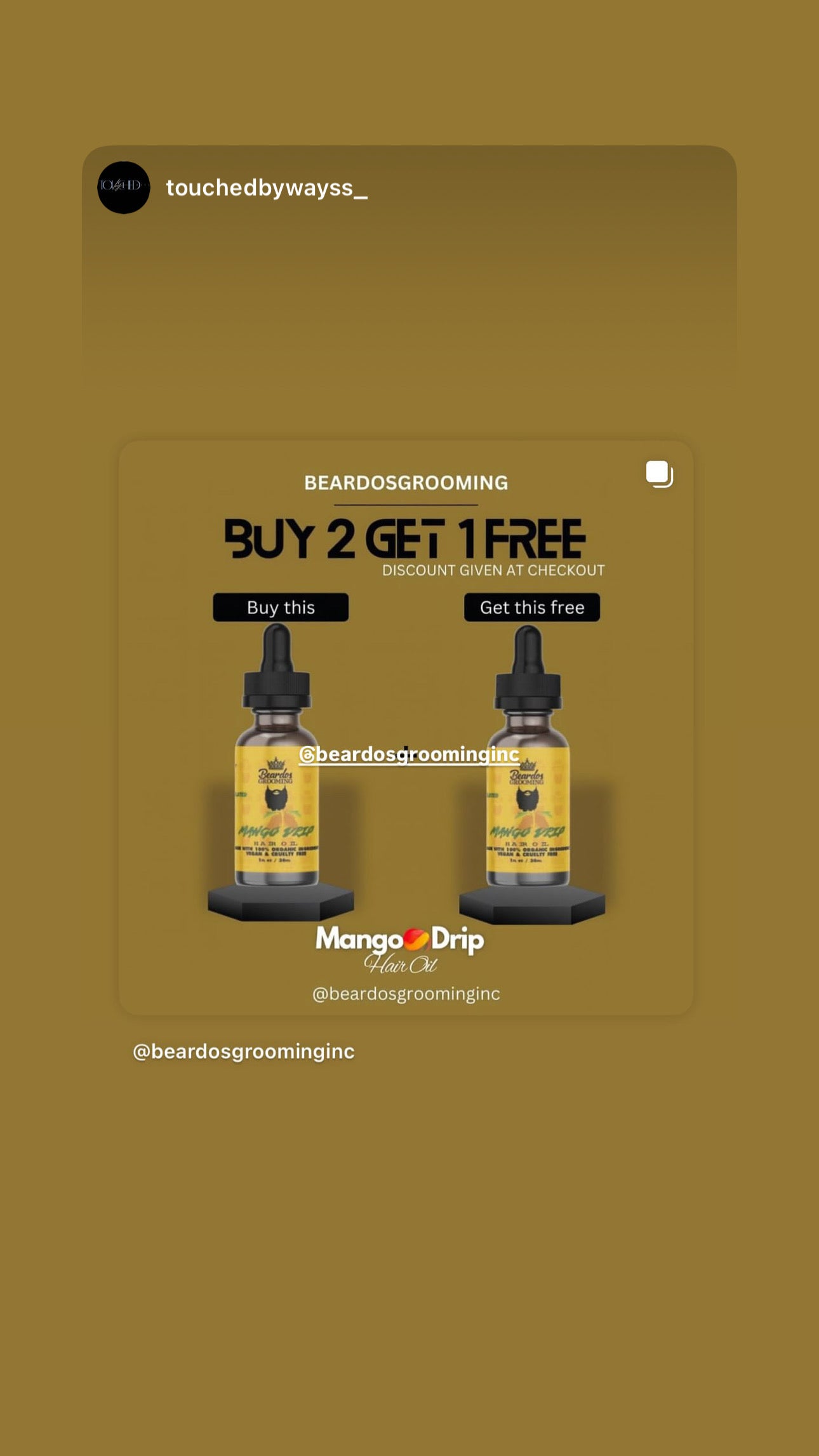 Mango Drip Hair Oil