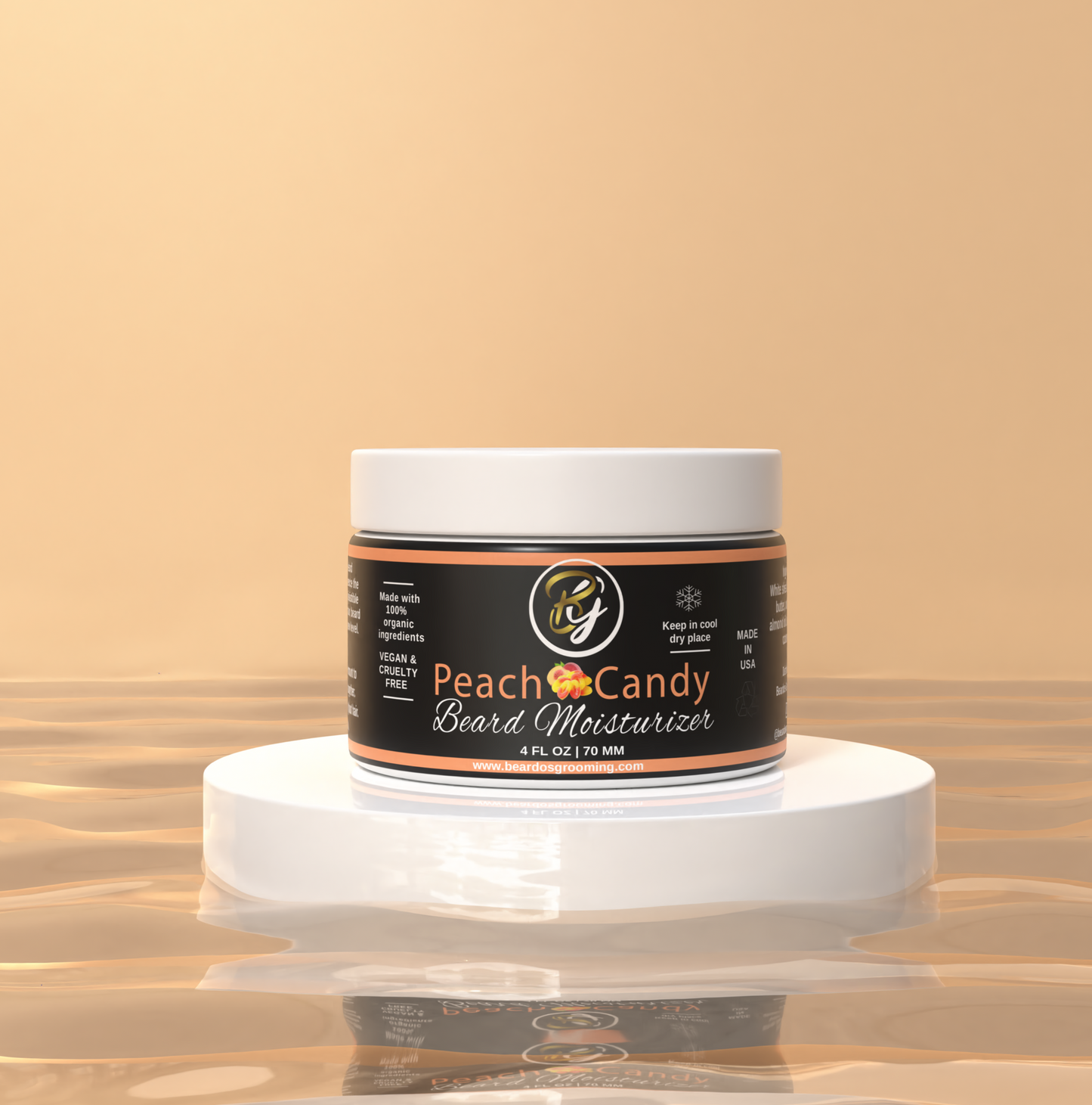 Peach Candy Beard Moisturizer